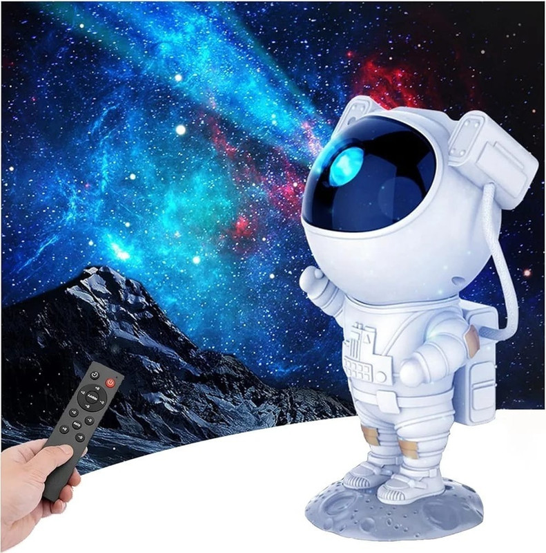 NKL Astronaut Star Galaxy Projector Light 360 Degree Adjustable Head_631 Table Lamp