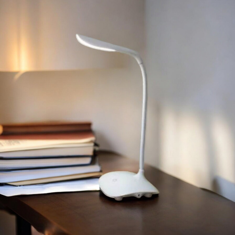 REXBURG Desk Lamp Study Lamp Table Lamp Table Light Study Light Desk Study Lamp(4 cm, White)