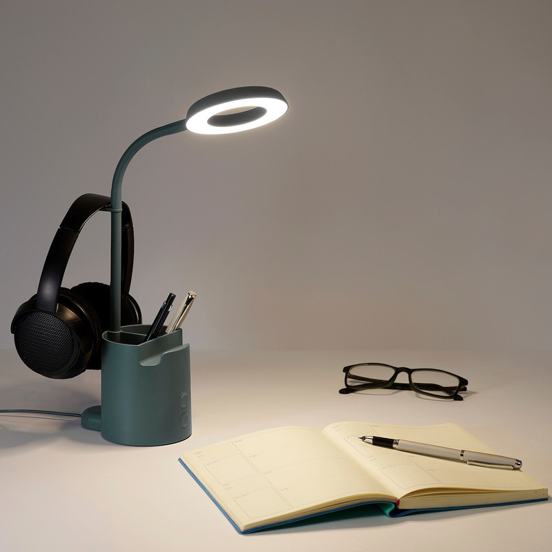IKEA BRUNBÅGE Study Lamp(28 cm, Light Green)