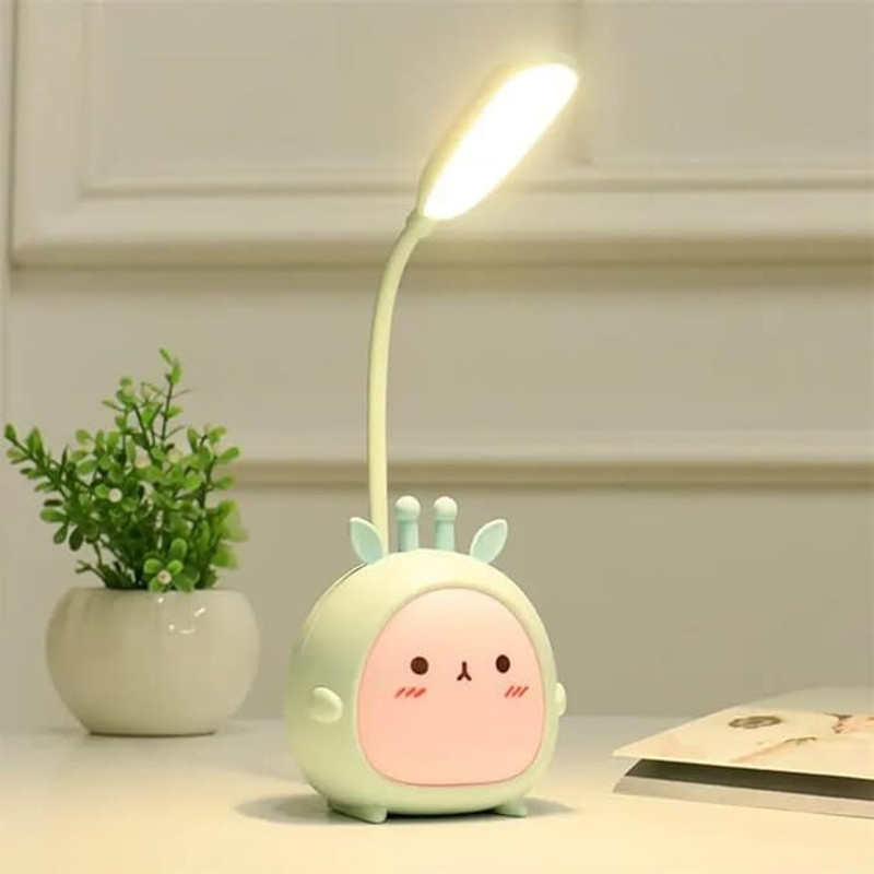 Jeko Cute Mini Cartoon LED Study Lamp Study Lamp(18 cm, Multicolor (Cartoon Design))