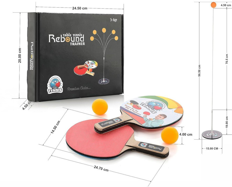 AKSHARDHAM Table Tennis Trainer toy Table Tennis Kit