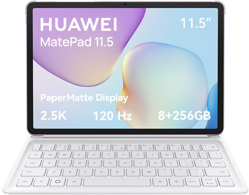 Huawei MATEPAD 11.5 With Keyboard 8 GB RAM 256 GB ROM 11.5 inch with Wi-Fi Only Kirin T82B Tablet (Violet)