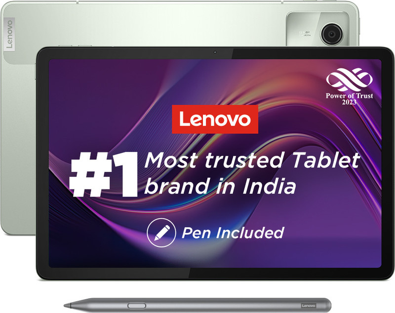 Lenovo Tab M11 4 GB RAM 128 GB ROM 11.0 inch with 4G MediaTek Helio G88 Tablet (Seafoam Green)