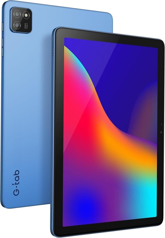 G Tab T9 Pro 128GB Storage, Android 15, AllWinner A333 Quad-Core Processor 4 GB RAM 128 GB ROM 10.1 inch with Wi-Fi Only Gaming A333 Quad-Core Tablet (Blue)