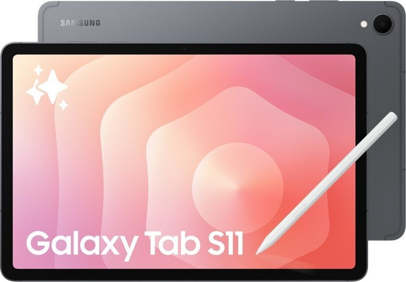 Samsung Galaxy Tab S11 With S Pen 12 GB RAM 256 GB ROM 11.0 inch with Wi-Fi Only Gaming MediaTek Dimensity 9400+ Tablet (Silver)