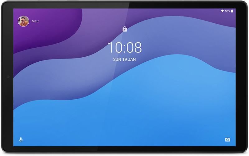 Lenovo Tab M10 2nd Gen 3 GB RAM 32 GB ROM 10.1 inch with Wi-Fi Only MediaTek Helio P22T Tablet (Platinum Grey)