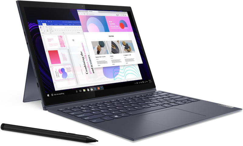 Lenovo Yoga Duet 8 GB RAM 512 GB ROM 13.0 inch with Wi-Fi Only Intel Core i5-1135G7 Tablet (Slate Grey)