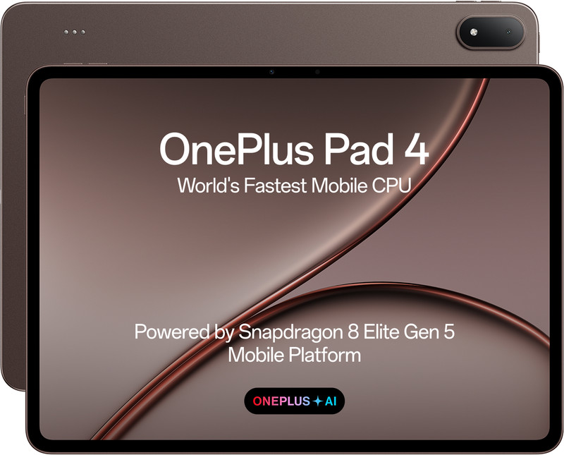 OnePlus Pad 4 8 GB RAM 256 GB ROM 13.2 inch with Wi-Fi Only Snapdragon 8 Elite Gen 5 Tablet (Sage Mist)