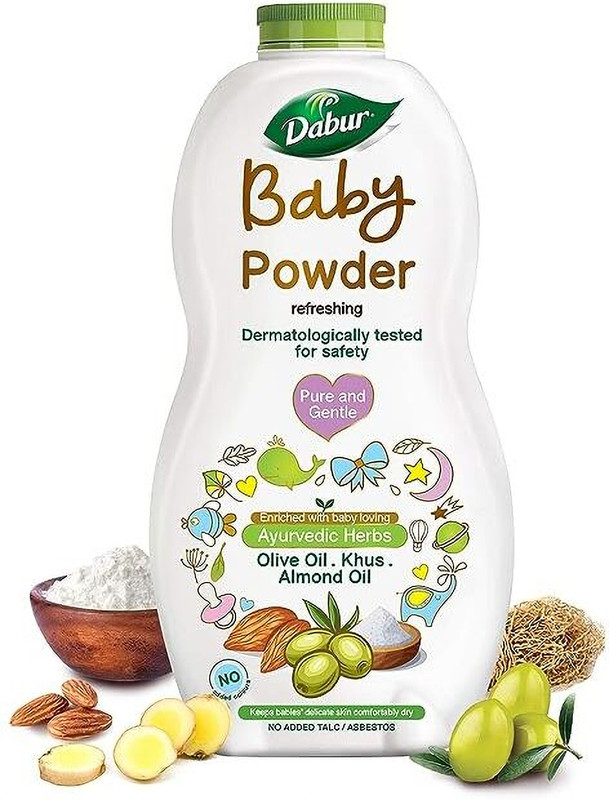 Dabur Baby Powder 300g, Refreshing with Ayurvedic Herds(300 g)