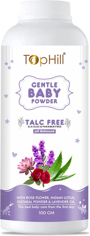 Tophill Gentle Baby Powder TALC FREE(100 g)