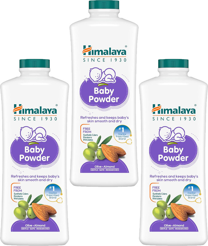 HIMALAYA BABY POWDER 400g ( Pack of 3 )(3 x 400 g)