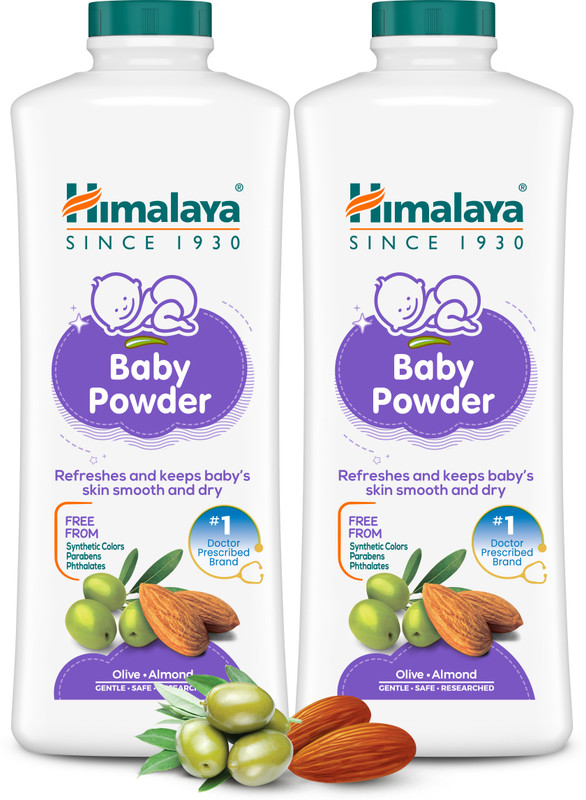 HIMALAYA BABY POWDER 400g (PO2)(2 x 400 g)