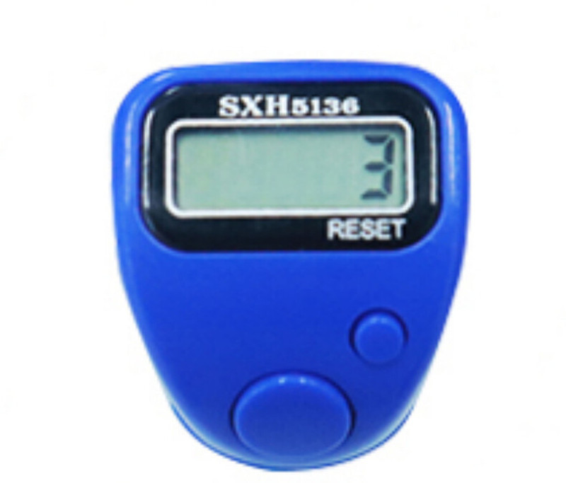 TodayAndCo Digital Finger Tally Counter Golf Led Tasbeeh for Muslim Jaap Mala Mantr Prayer Smart Ring(XL, Red)