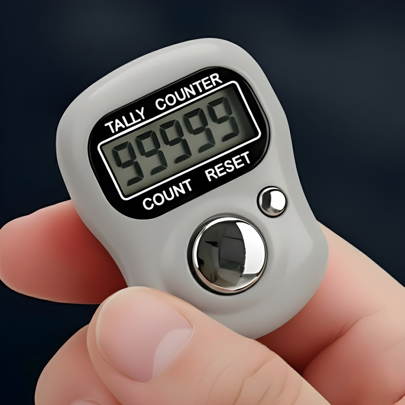 Glemizy counter name jaap Digital Tally Counter(Multicolor Pack of 1,Buyer Will Receive Any Colour Tasbeeh On Order (NO FIX COLOUR WILL COME)
