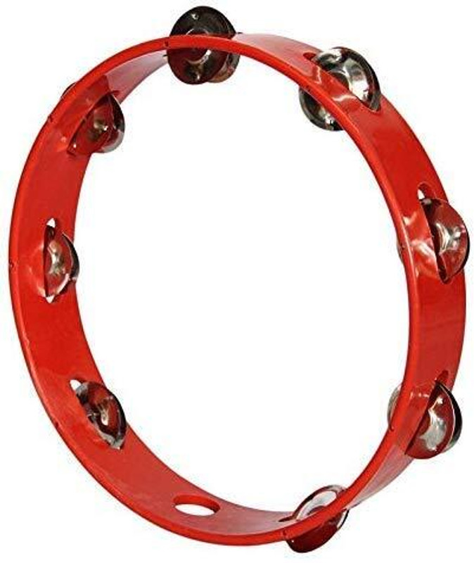 Click Dream 25.4 cm Headless Tambourine(Plastic, Metal)