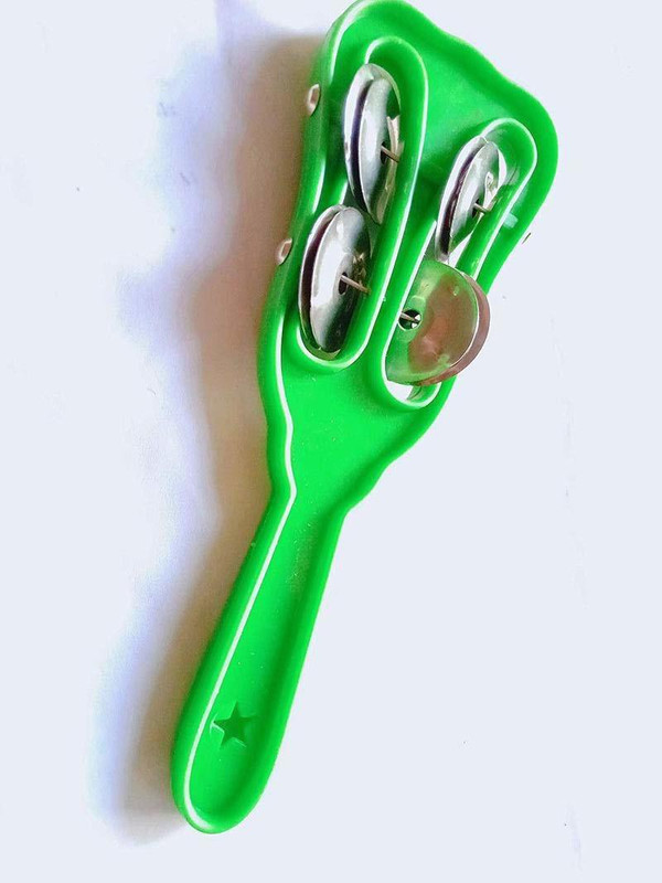SPEHUB 20 cm With Head Tambourine(Plastic)