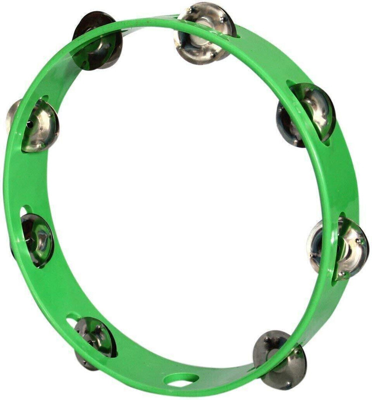 Music Mantra 22 cm Headless Tambourine(Plastic)
