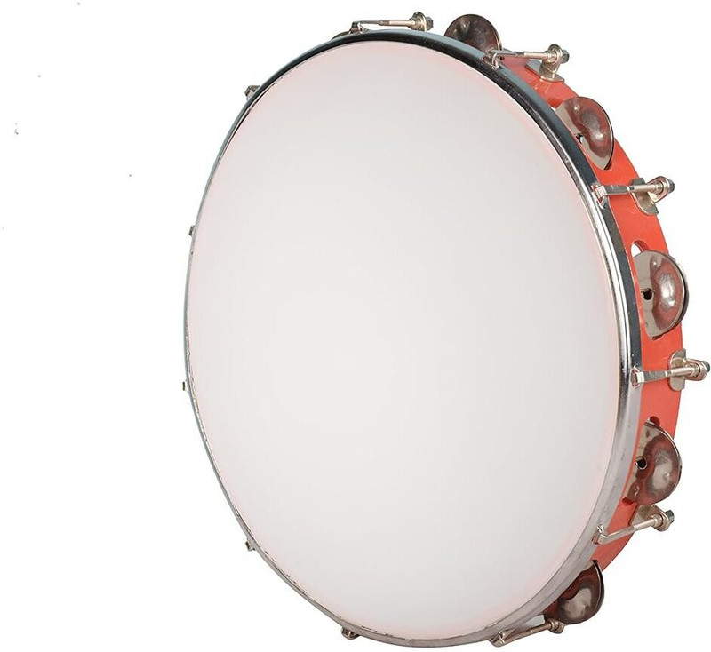 Mocking Bird 25.5 cm With Head Tambourine(Metal, Wood)