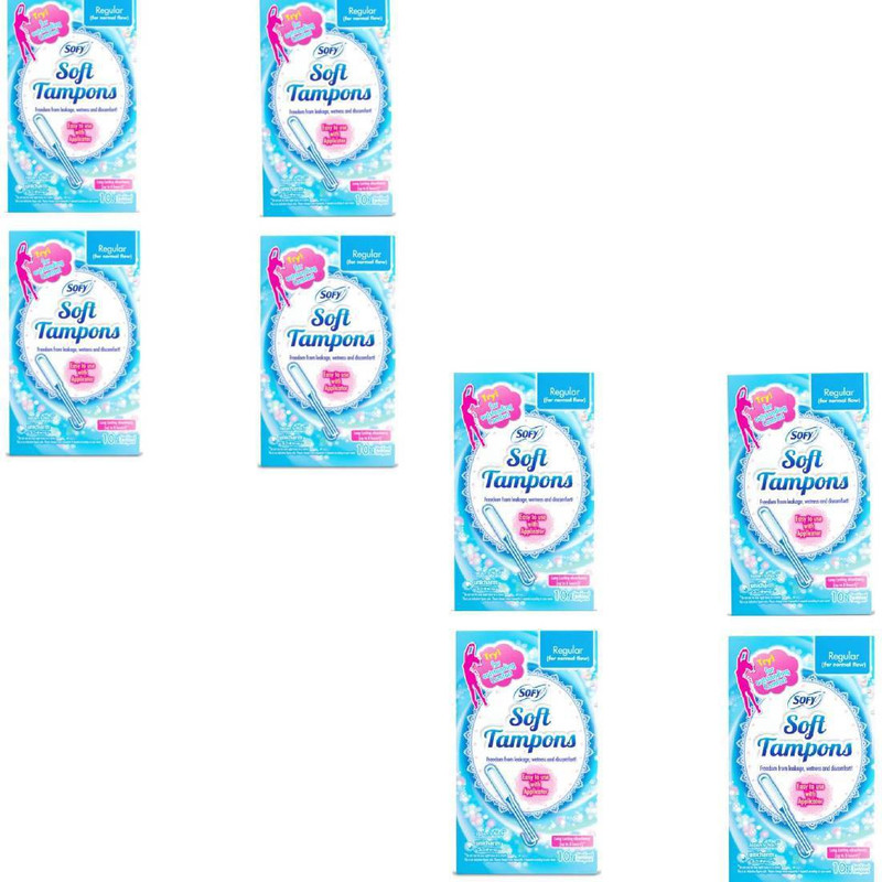 SOFY Soft Regular Tampoons-10Pcs.(pack of 3) Tampons(Pack of 30)