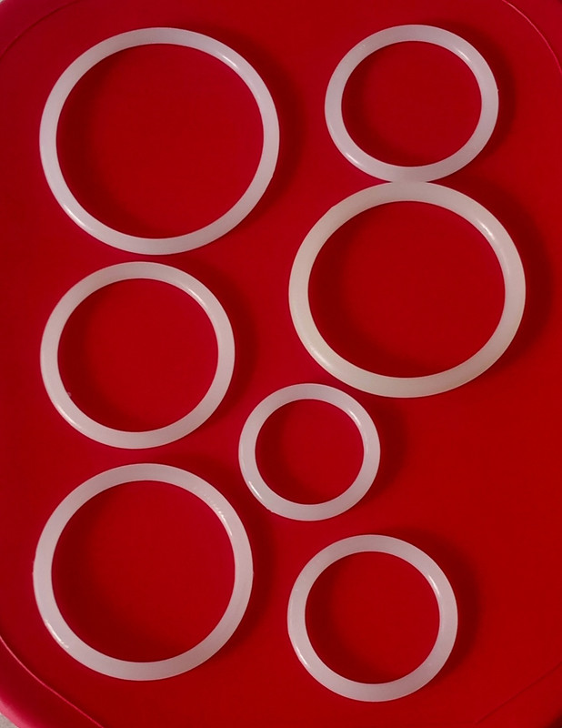 BODY FITNESS Ring Pessary Sillicon Set of 7 (2 ,2.25 ,2.5 ,2.75 ,3,,3.25 ,3.5 Inch) Tampons(Pack of 7)