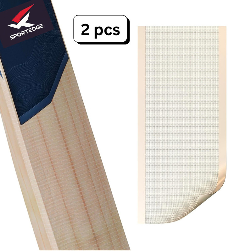Bloomun 5 Pcs Cricket Bat Safety Anti Crack Water Proof English Tape Protection Tape(White)