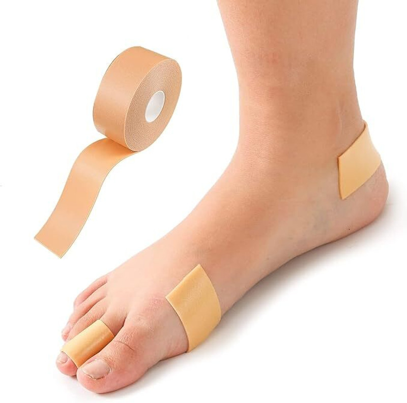 DeeBees Waterproof Foot Care Sticker Heel Grip Tape Anti Slip Feet Pad Insole Skin Tape Grip Tape(Brown)