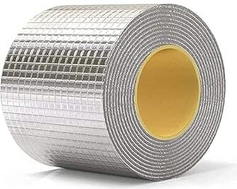 JEERZONE Adhesive Aluminum Foil Thick Sealing Tape Tape Rolls Grip Tape(Silver)
