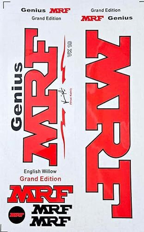 KARKEEN BAT STICKER 004 Bat Sticker(Red)
