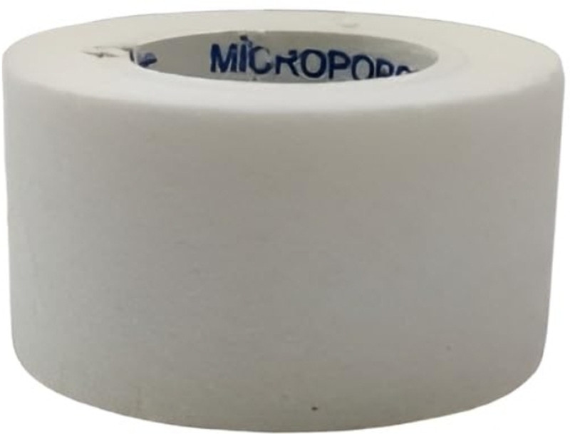 Oc pore Ocean care paper tape 1 inch pack of 12 Injury Tape(White)