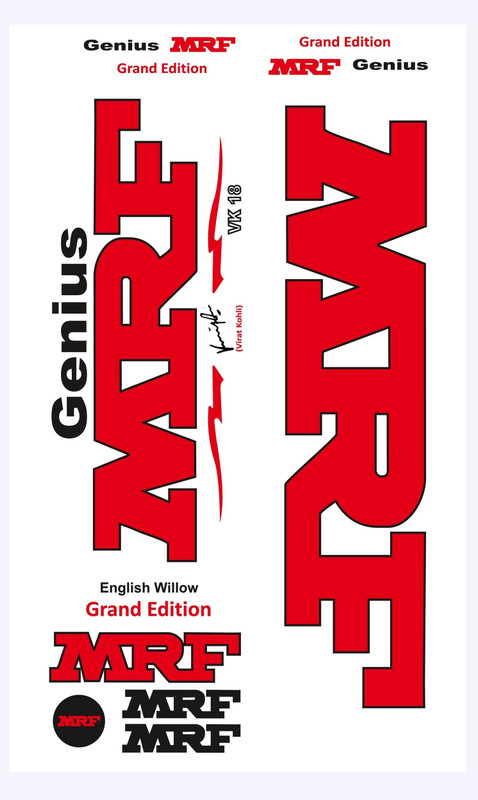 Heav Styles VK Premium Bat Sticker Grand Edition Bat Sticker Bat Sticker(Multicolor)
