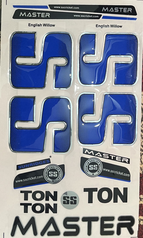 SG Cricket Bat Sticker 3D Premium quality Bat Sticker(Multicolor)