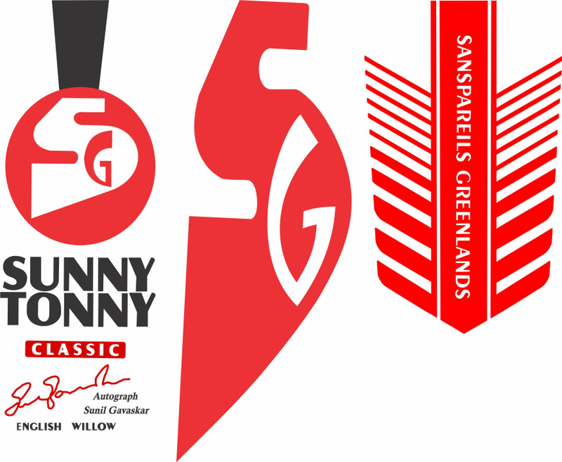 CANDLE Sunny Tonny Classic Red English Willow Waterproof Cricket Bat sticker Bat Sticker(Red)