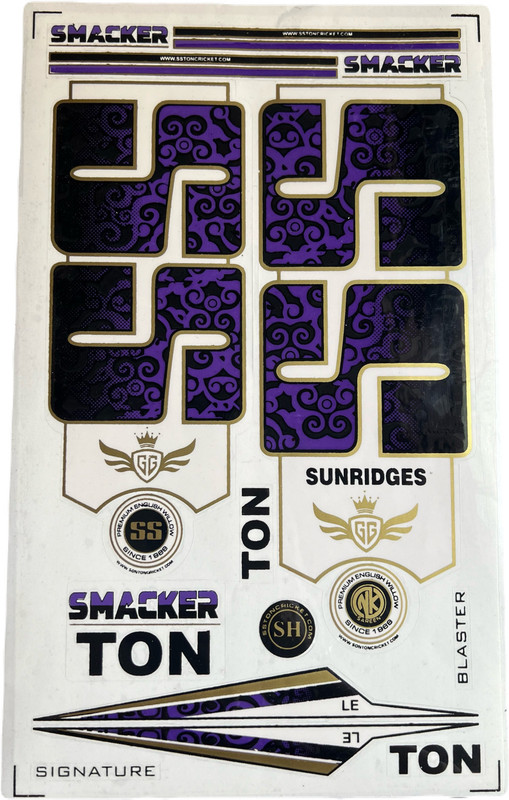 VSM SMACKER_VIOLET Bat Sticker(Multicolor)