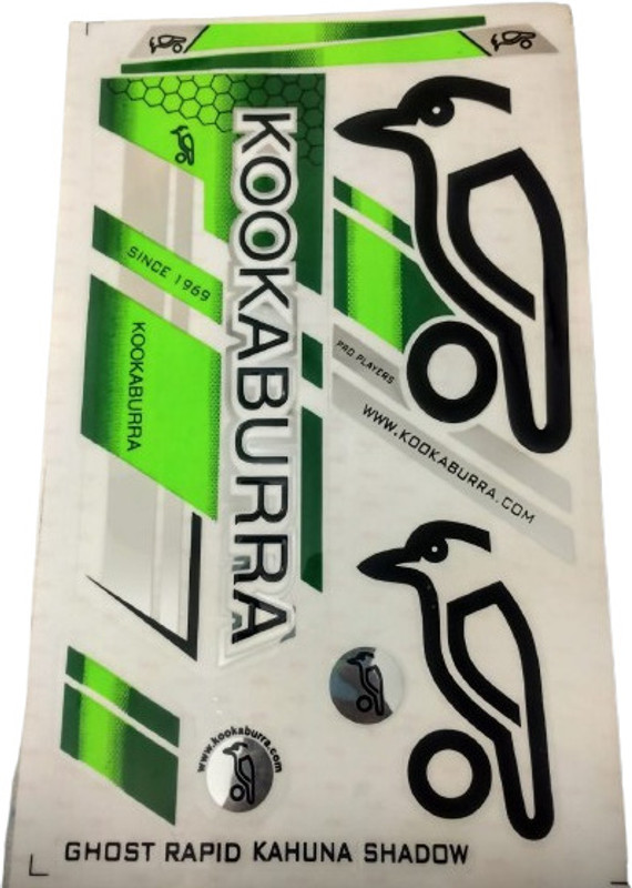 SPORTSWORLD ghostrapidkahunakookaburra Bat Sticker(Green)