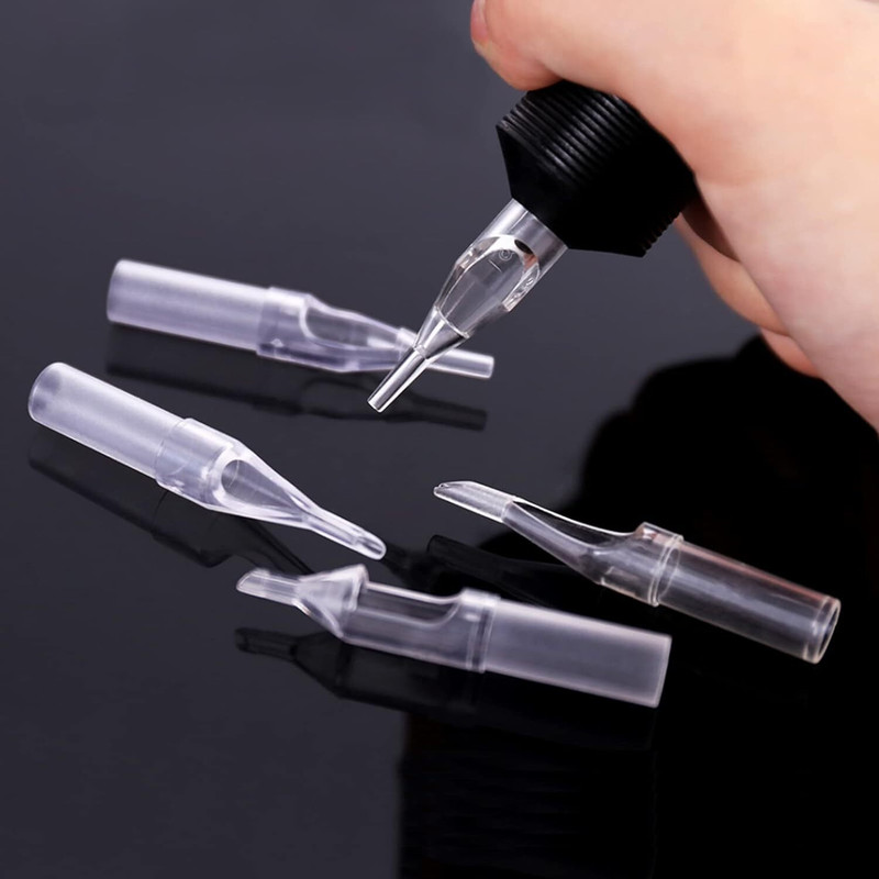 Shield plus Mixed Tattoo Tip 7F-9F-11F-15F For Flat-Curved Magnum Needle Permanent Tattoo Kit