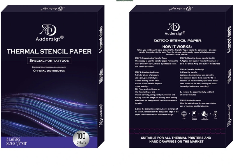 Forver tattoo Tattoo stencil paper 10 pic premium quality thermal paper Permanent Tattoo Kit