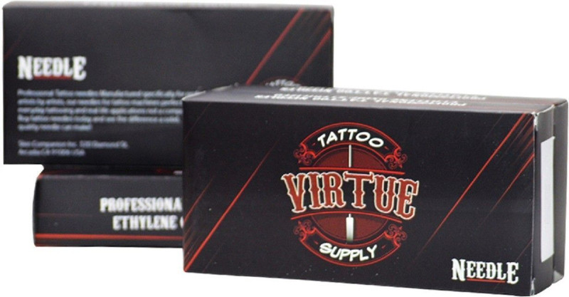 Virtue (1205 RL) Disposable Round Liner Tattoo Needles(Pack of 50)
