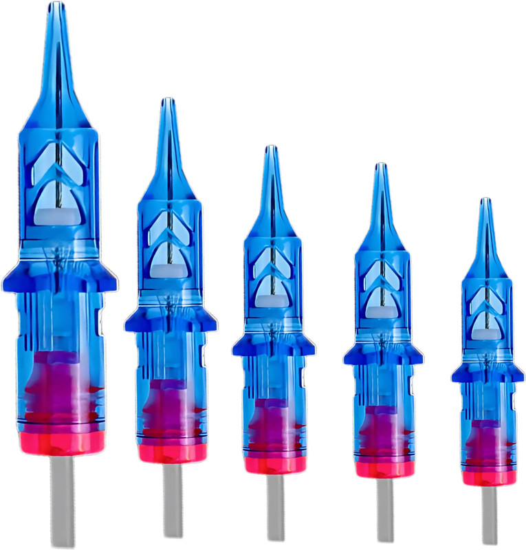 Shield plus 7RL Round Liner Tattoo Cartridge Needle-Sterile & Professional Quality Disposable Round Liner Tattoo Needles(Pack of 5)