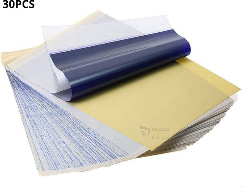 Shield plus Tattoo Hecto Thermal Paper(Pack of 30)(PAPER)