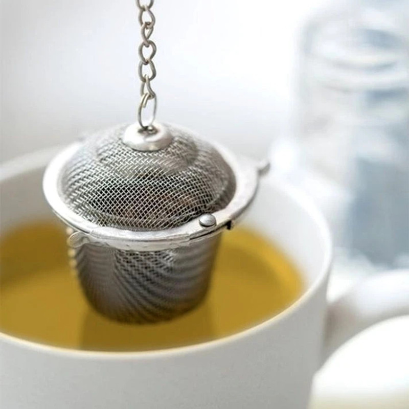 SKYZONE Stainless Steel basket Strainer, Herb Infuser Filter for Tea Leaf, Spice- Tea Strainer(Pack of 1)