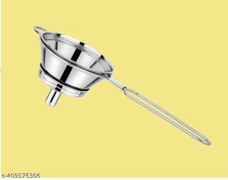 CREZORA Stainless Steel Tea Strainer(MARUTI) Tea Strainer(Pack of 1)