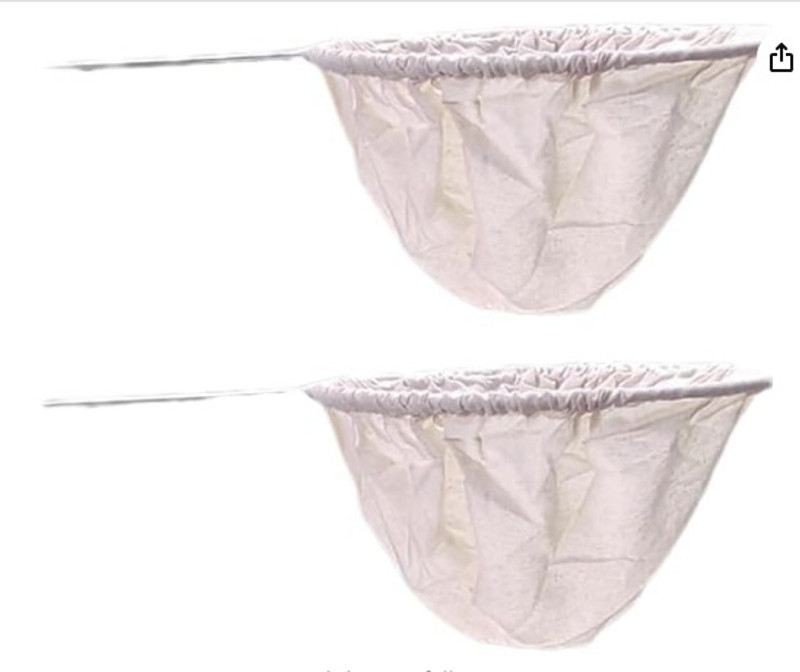 Ritika Cotton Cloth Strainer Tea Strainer(Pack of 2)