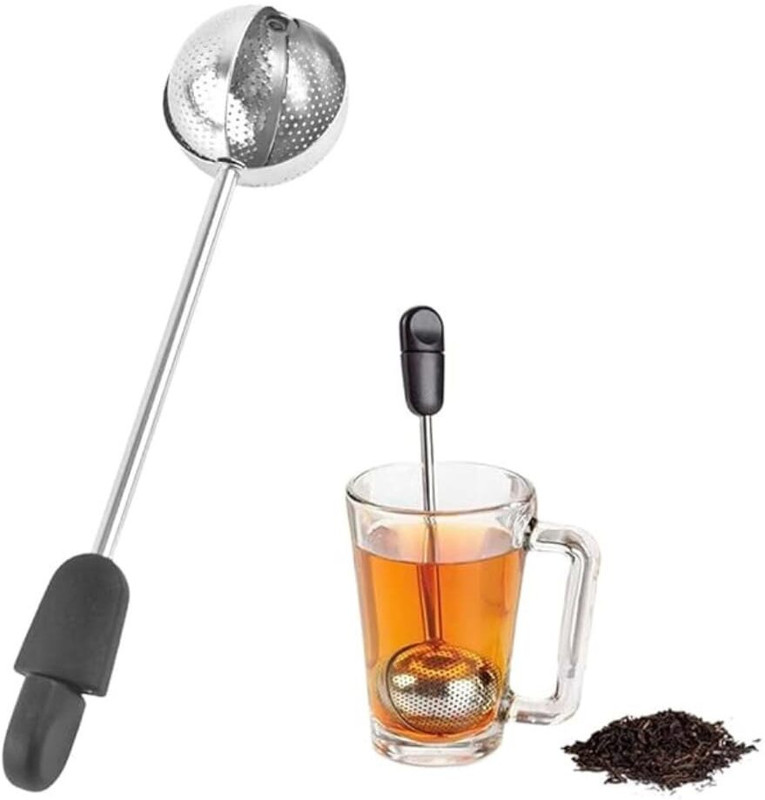 JEMICA Tea Strainer,Stainless Steel, Twisting Tea Ball Infuser, Green Tea Infuser Tea Strainer(Pack of 1)