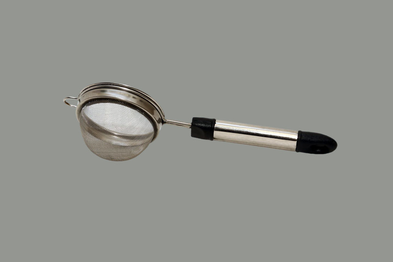 FLYUP Stainless Steel Strainer with Handle Comfortable Grip Tea Strainer(Pack of 1)