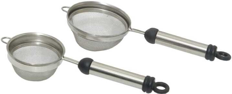 Finner Stainless Steel Strainer – Versatile Tool for Soup, Juice & Tea Tea Strainer(Pack of 1)