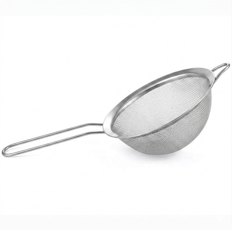 AravtMall 13cm Stainless Steel Fine Mesh Strainer for Kitchen, Sieve For Tea, Coffee Tea Strainer(Pack of 1)