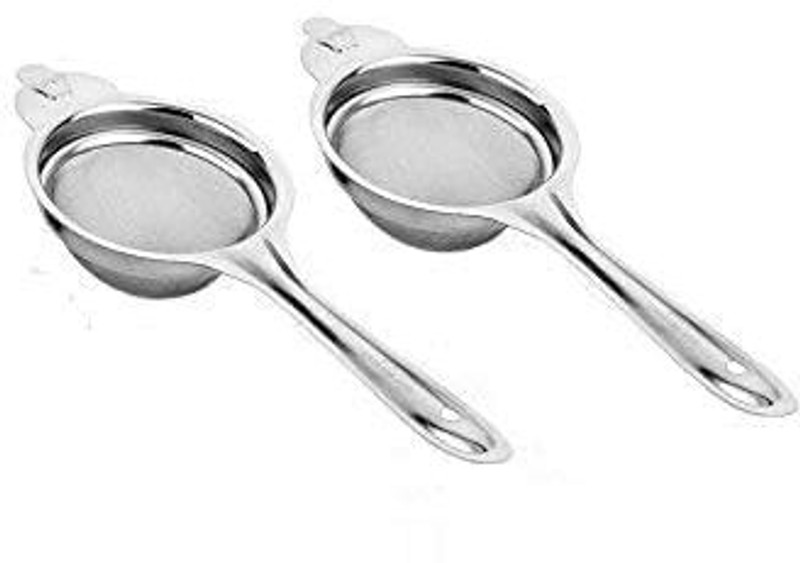 radharani enyerprises Stainless Steel Tea and Coffee Strainers Tea Strainer(Pack of 2)