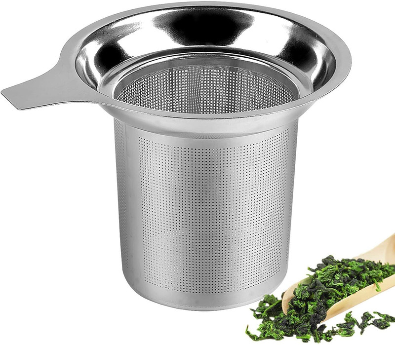 TCKW Tea Strainer for Kitchen Utensils Stainless Steel Tea Strainer(Pack of 1)