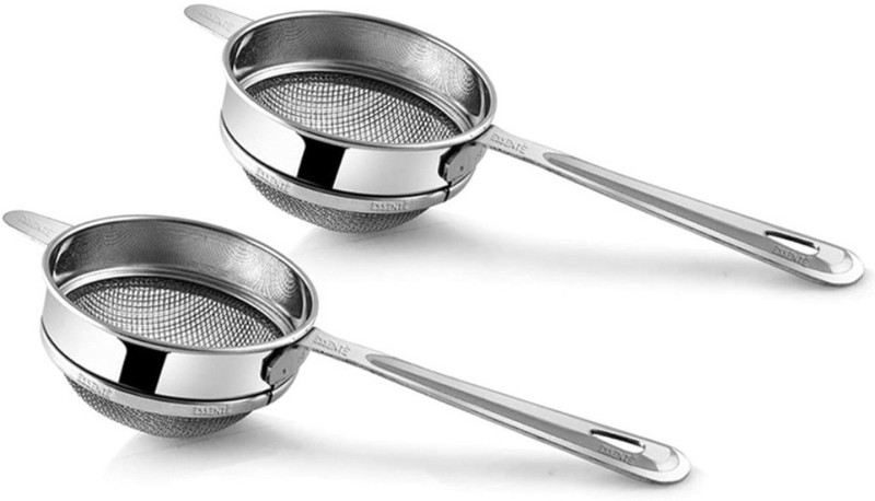 UTENCIL UNIVERSE Stainless Steel Tea Strainer Fine Mesh Filter for Chai Coffee Pack of 1 Tea Strainer(Pack of 1)