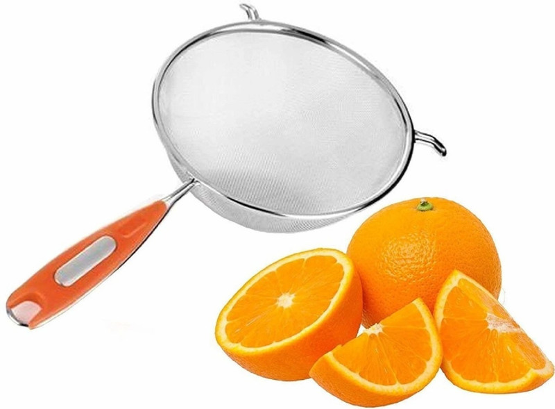 Radestro Stainless Steel Soup Juice Milk Tea Strainer Fine Mesh Kitchen Strainer Tea Strainer(Pack of 1)